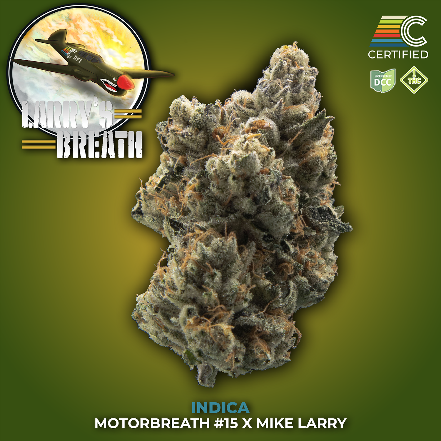 Larry's Breath #7 | Diesel & Earthy Flavors with Sedative Effects